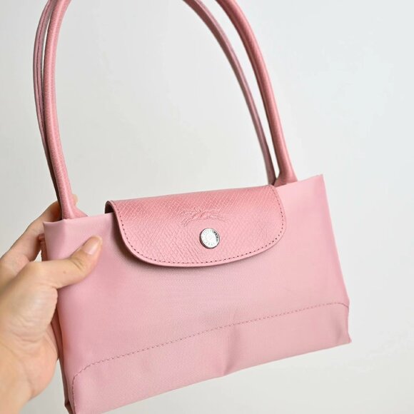 Brand new pink large Longchamp women's canvas bag - Picture 3 of 8